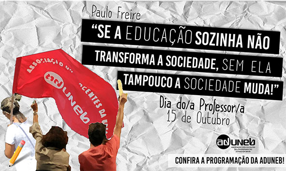 Dia do(a) Professor(a) será marcado por debates na ADUNEB
